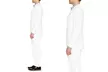 Verno Men's Classic or Slim-Fit White Tuxedo - Second Medium