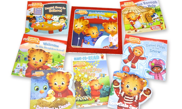 Daniel Tiger's Neighborhood 8-Book Bundle | Groupon