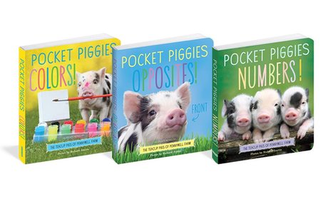 Pocket Piggies Book Set (3-Piece)