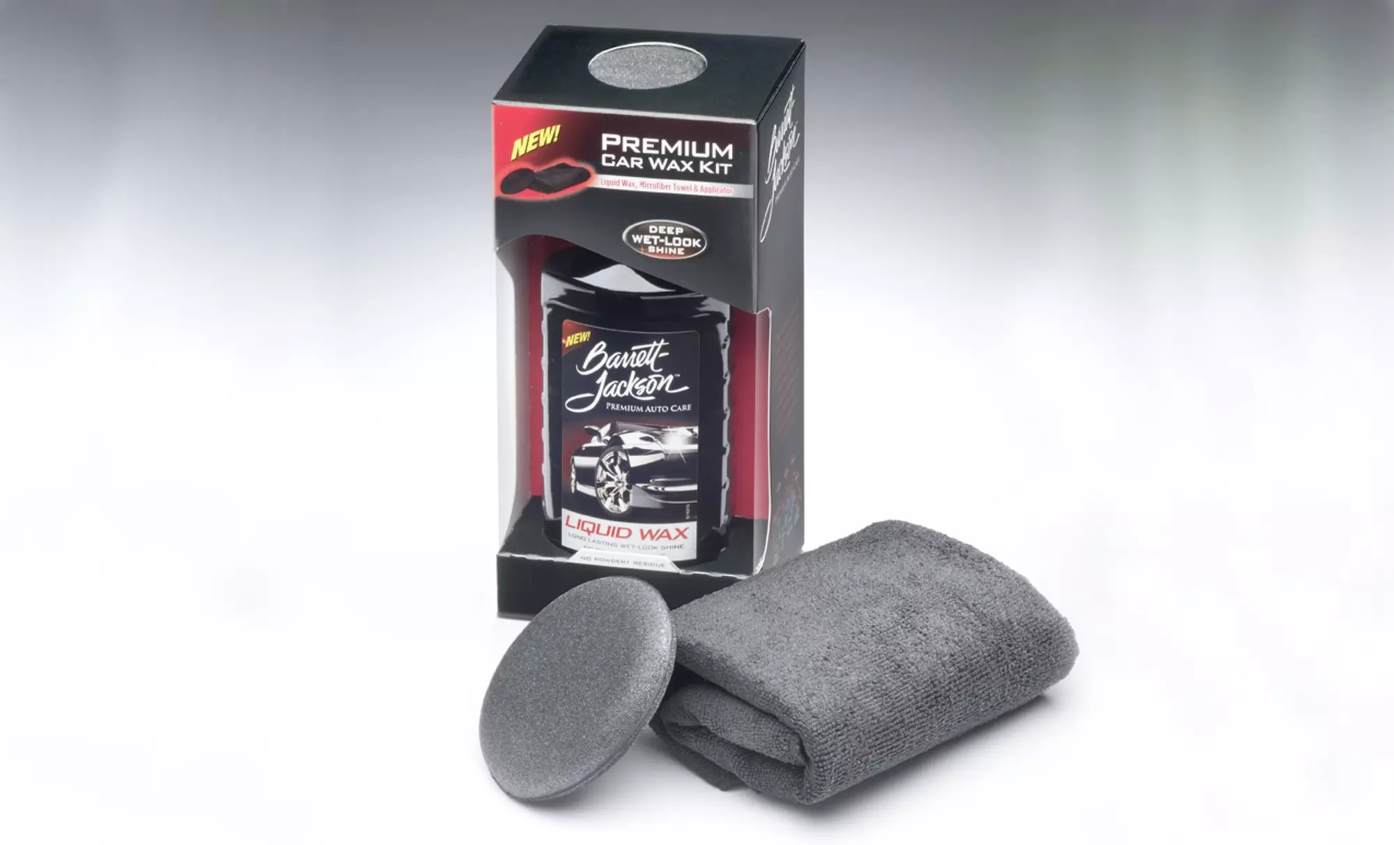 Barrett-Jackson Premium Auto Care Liquid Wax Kit - Primary Image