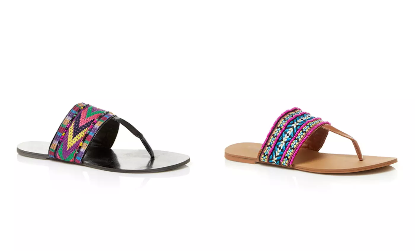 Charles Albert Women's Printed Thong Sandals | Brought to You by ideel - Primary Image