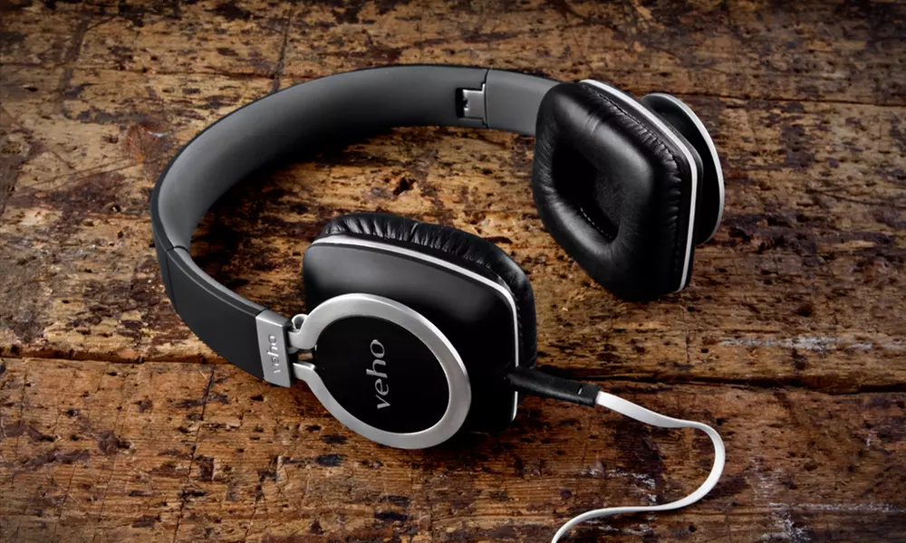 Veho Z8 Designer Aluminium Over-Ear Headphones - Primary Image