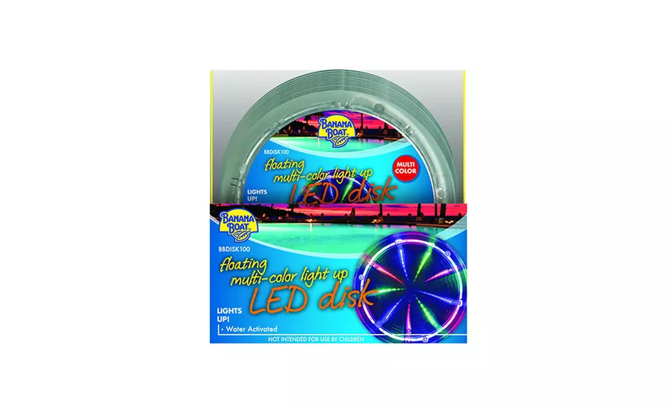 Banana Boat Floating LED Disk - Second Medium