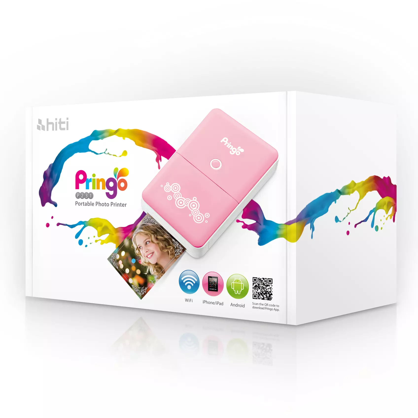 HiTi Pringo Portable WiFi Photo Printer - Primary Image