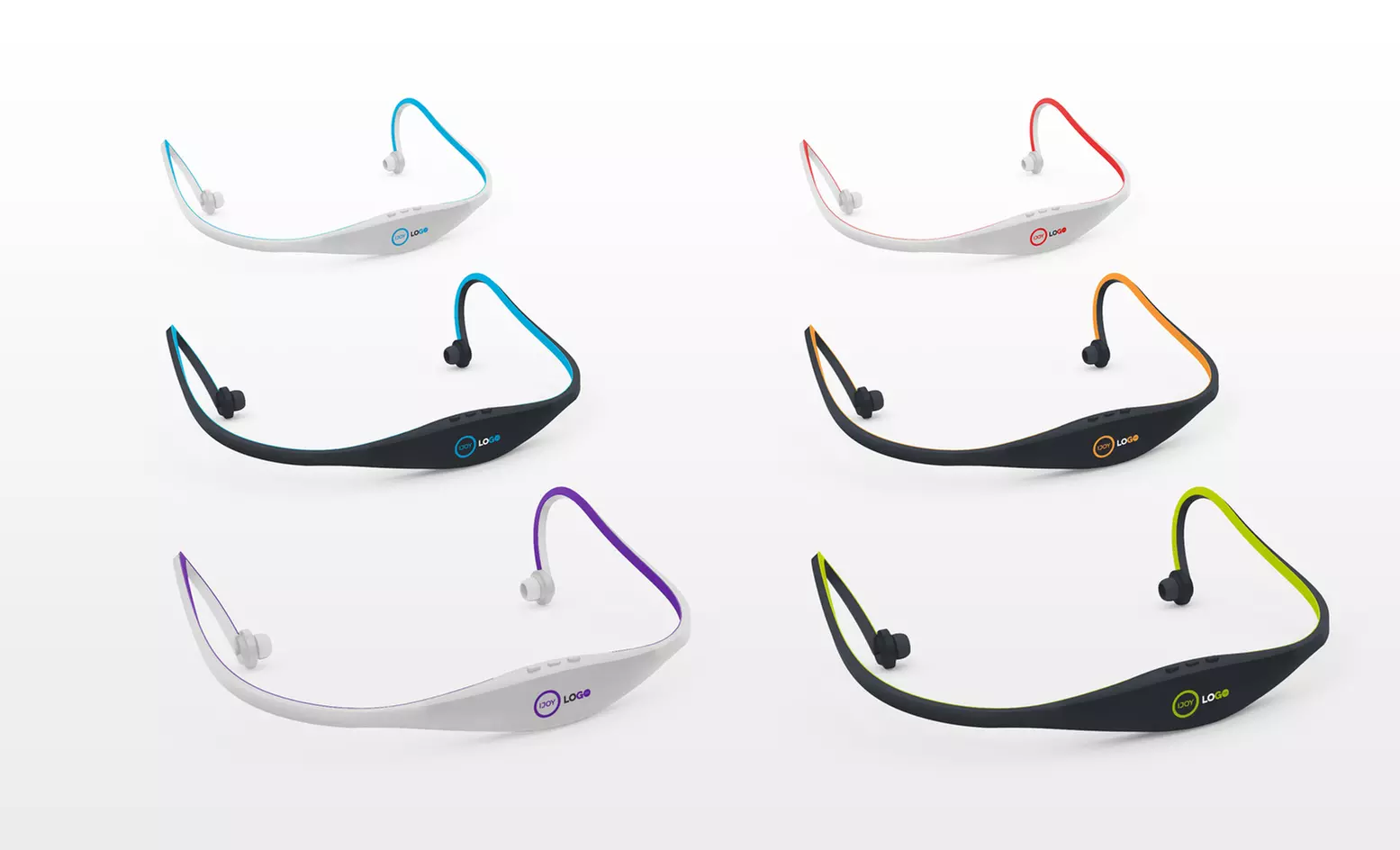 IJOY Logo Wraparound Bluetooth Headset - Primary Image