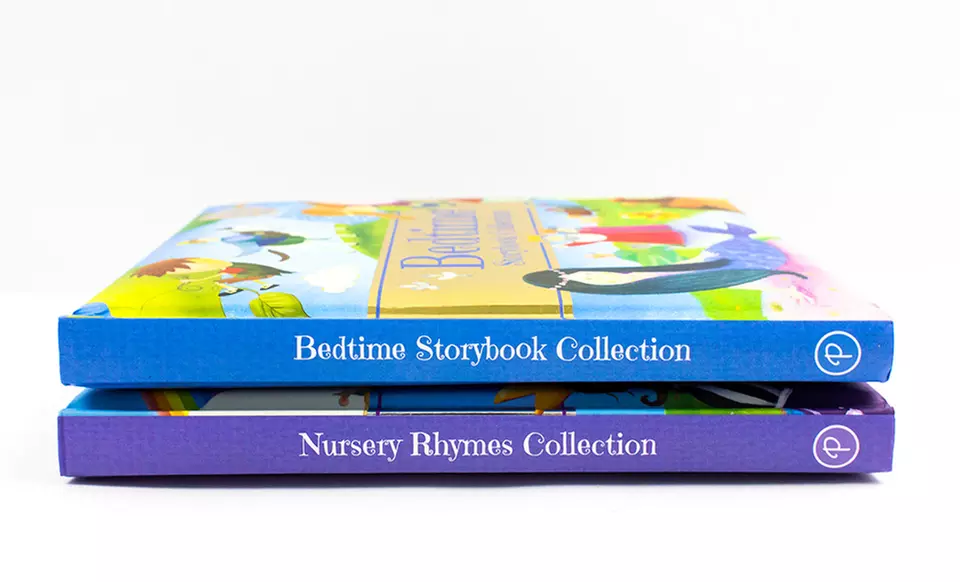 Bedtime Storybook & Nursery Rhymes 2-Book Collection - Second Medium