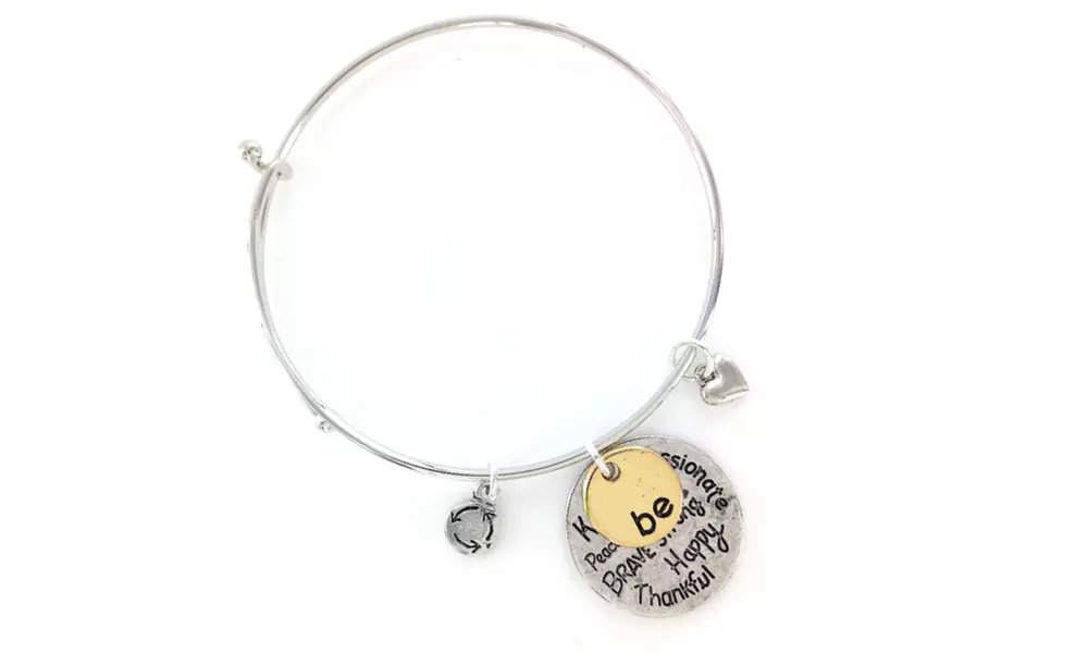 Inspirational Charm Bracelet - Primary Image