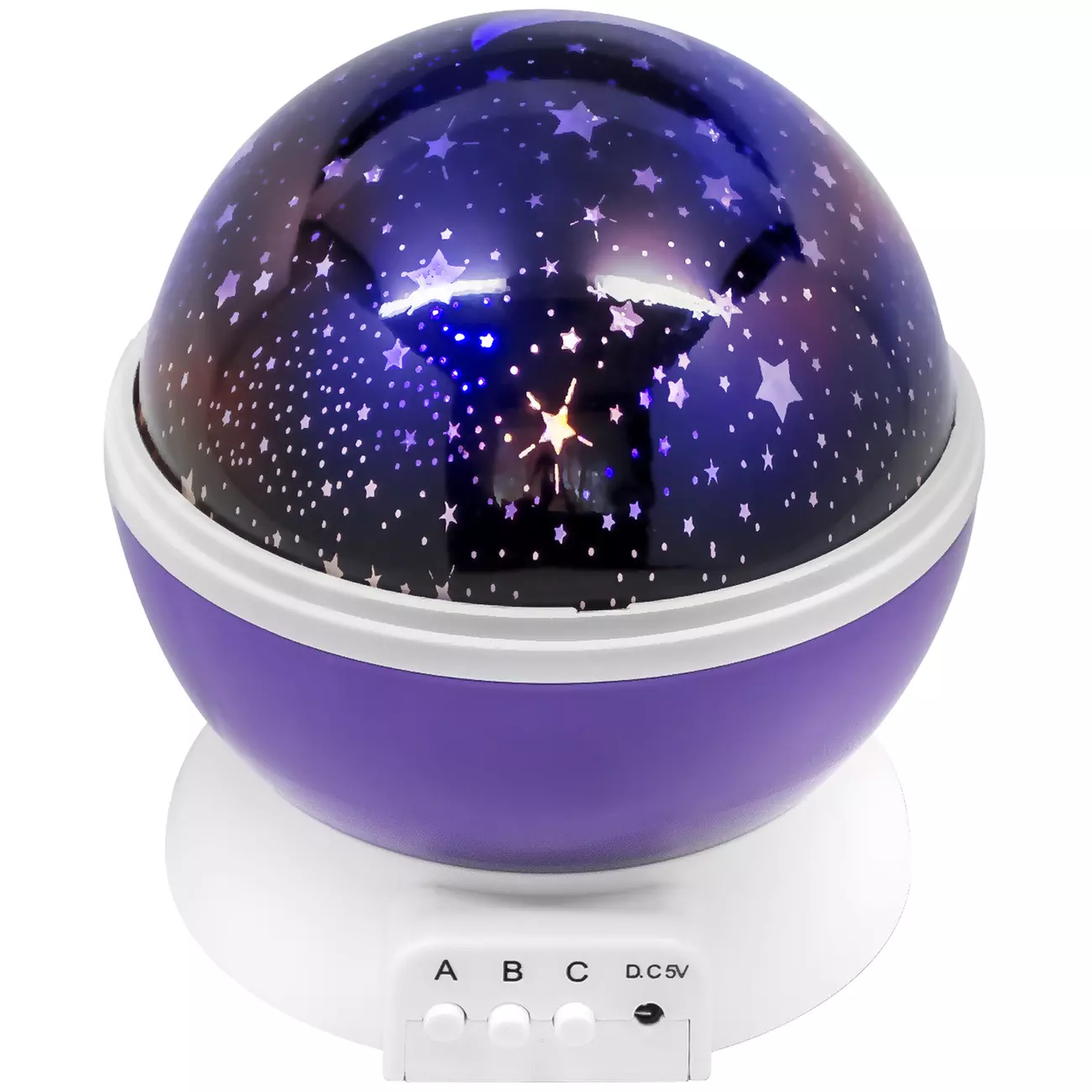 LED Concepts Moon and Star Projection Lamp - Primary Image