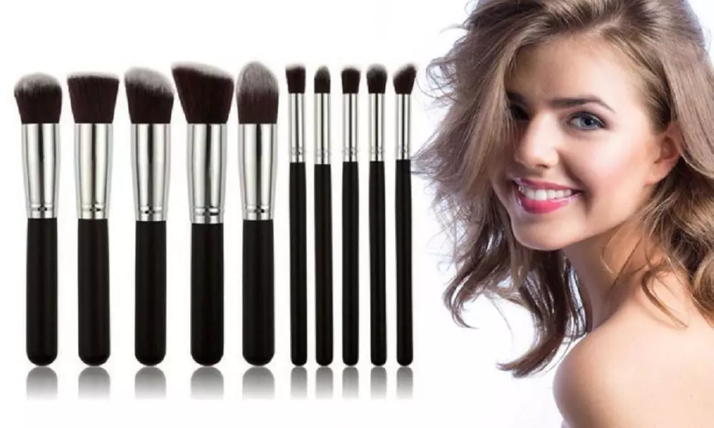 Complete Makeup Brush Set (12-Piece) - Second Medium