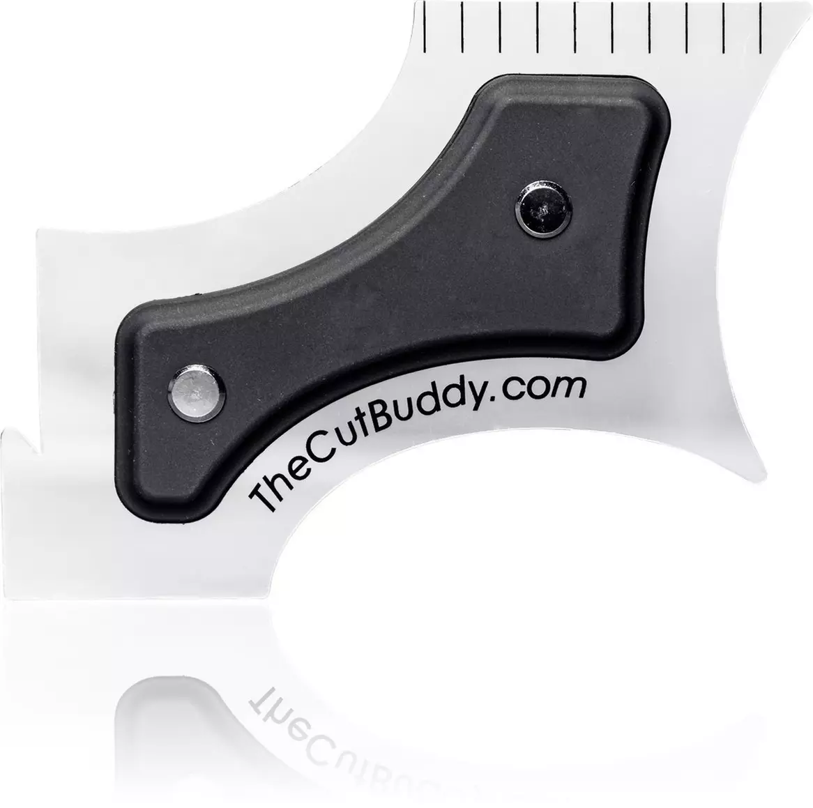 The Cut Buddy Beard/Hairline Trimming Template and Mustache Grooming Guide - Primary Image