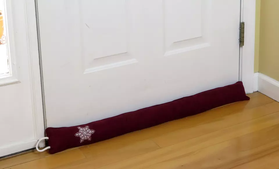 Snowflake Draft-Stopper Door Guard - Second Medium