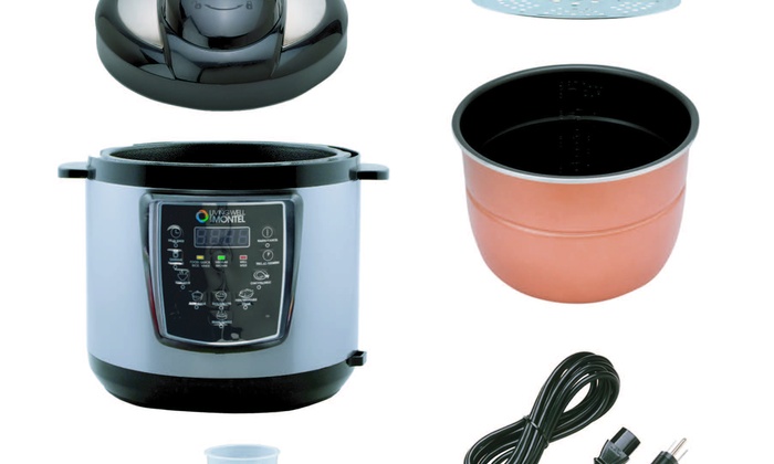 Montel Williams 6 Quart Pressure Groupon Goods