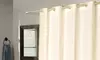 EZ-On Fabric Shower Curtain with No Hooks Needed