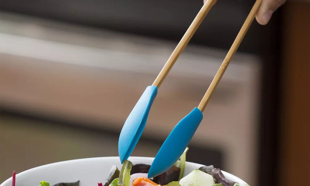 Modernhome Silicone Bamboo Kitchen Tool Set (9-Piece) - Second Medium