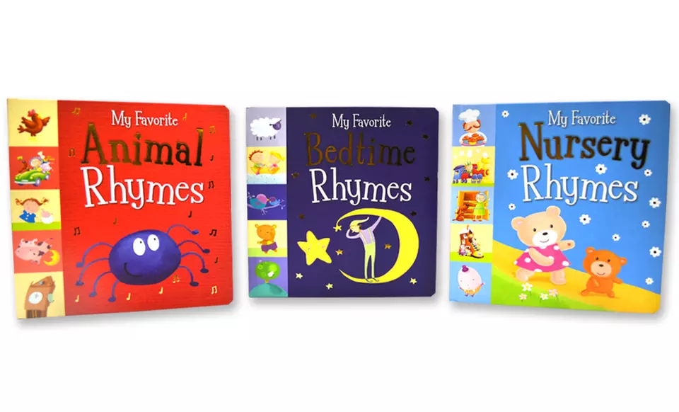 My Favorite Rhymes Board Book Bundle (Set of 3) - Primary Image