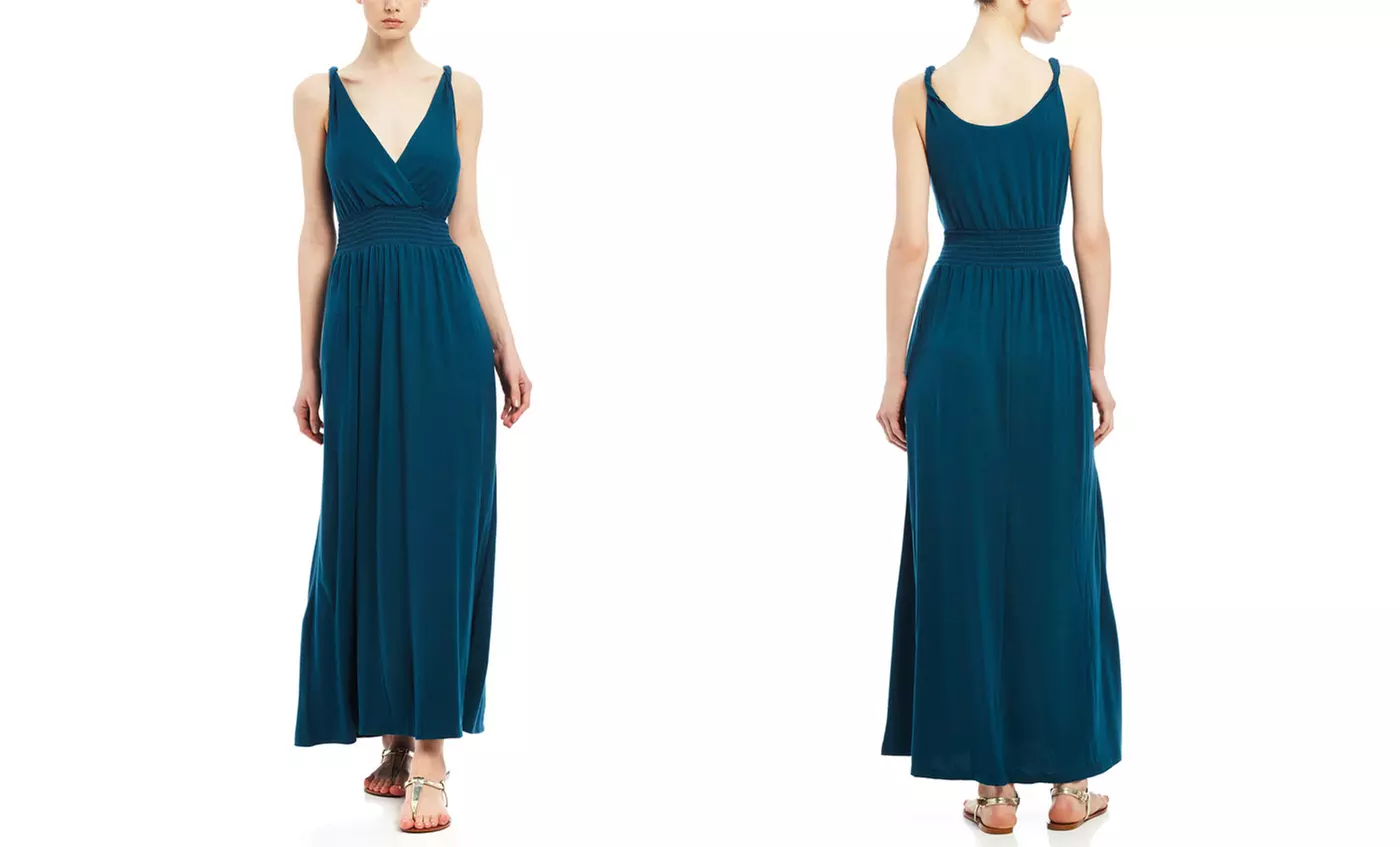 Christine V V-neck Maxi Dress | Brought to You by ideel - Second Medium