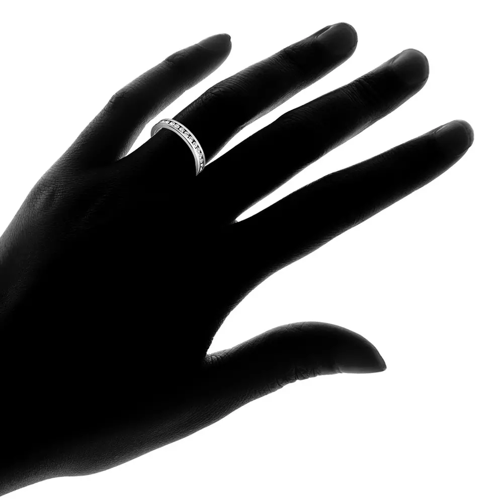 4.00 CTTW Cubic Zirconia Eternity Band - Second Medium