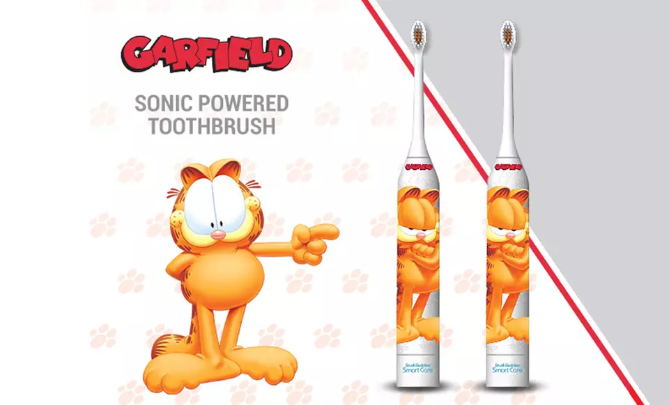 2-Pack of Garfield Sonic Toothbrushes - Primary Image