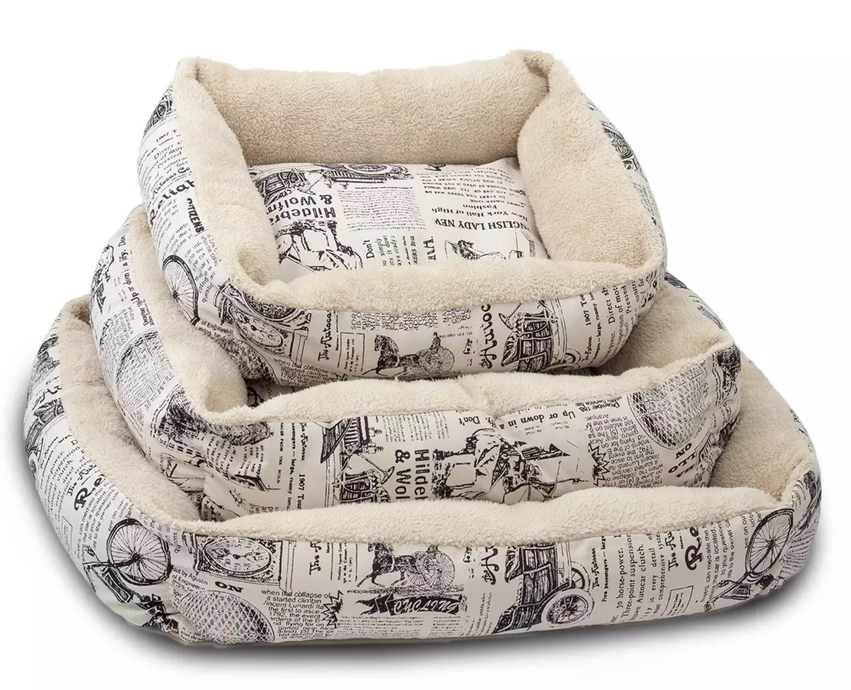 Plush Fleece Pet Bed - Second Medium