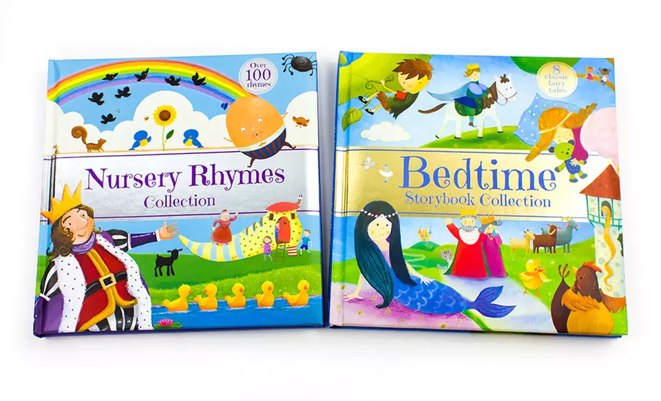 Bedtime Storybook & Nursery Rhymes 2-Book Collection - Primary Image