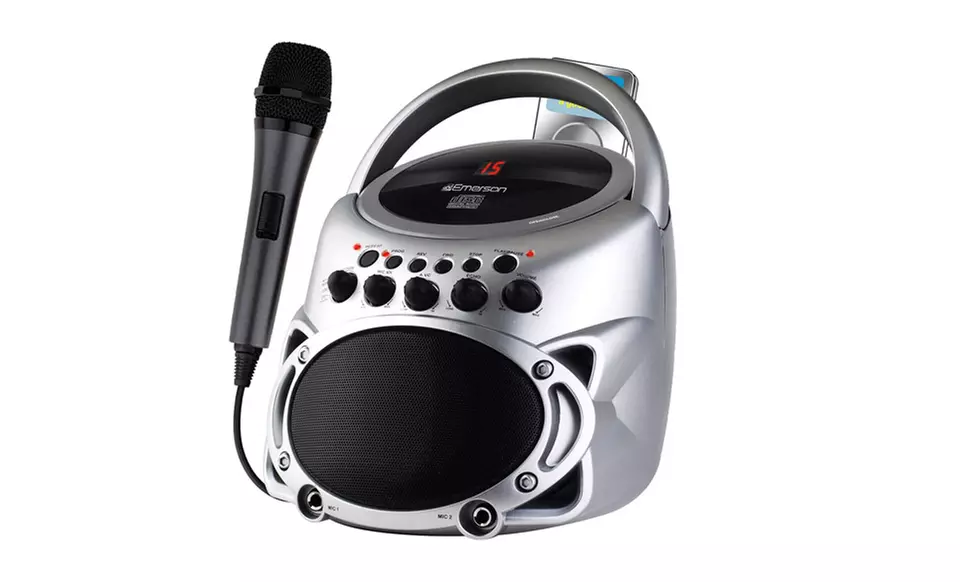 Emerson Portable Karaoke System - Primary Image