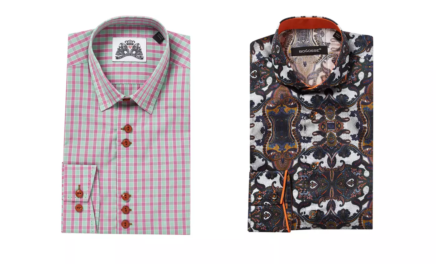 Bogosse Men's Button-Front Shirts | Brought to You by ideel - Primary Image