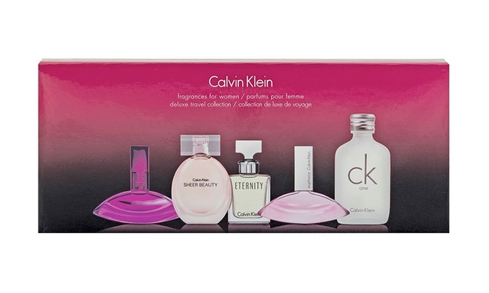 calvin klein miniature set