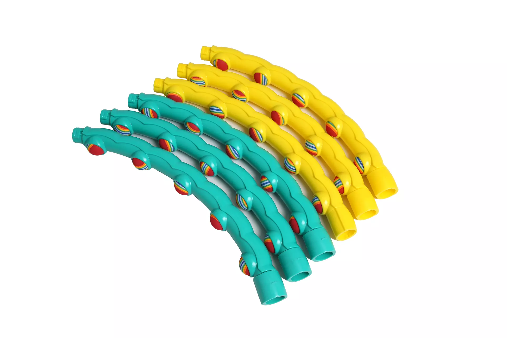 Collapsible Exercise Hula Hoop with Massagers - Second Medium