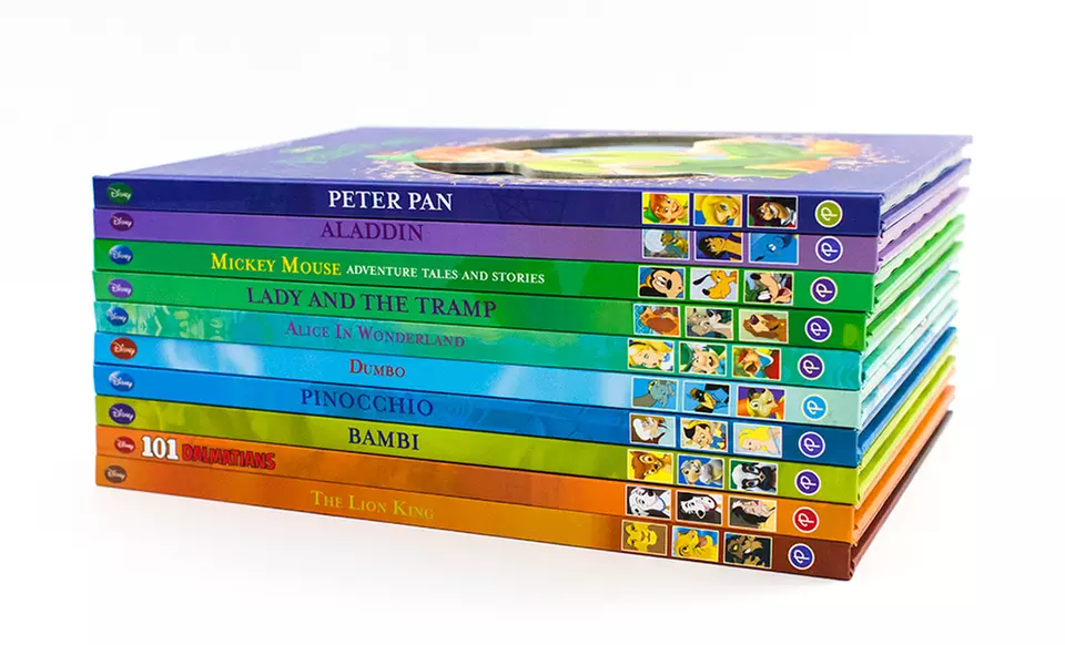 Disney Collectible Hardcover Classics 10-Book Set - Second Medium