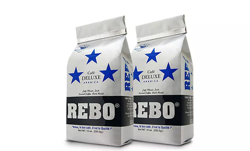Rebo Cafe Deluxe Arabica Coffee 10oz. 2-Pack - Primary Image
