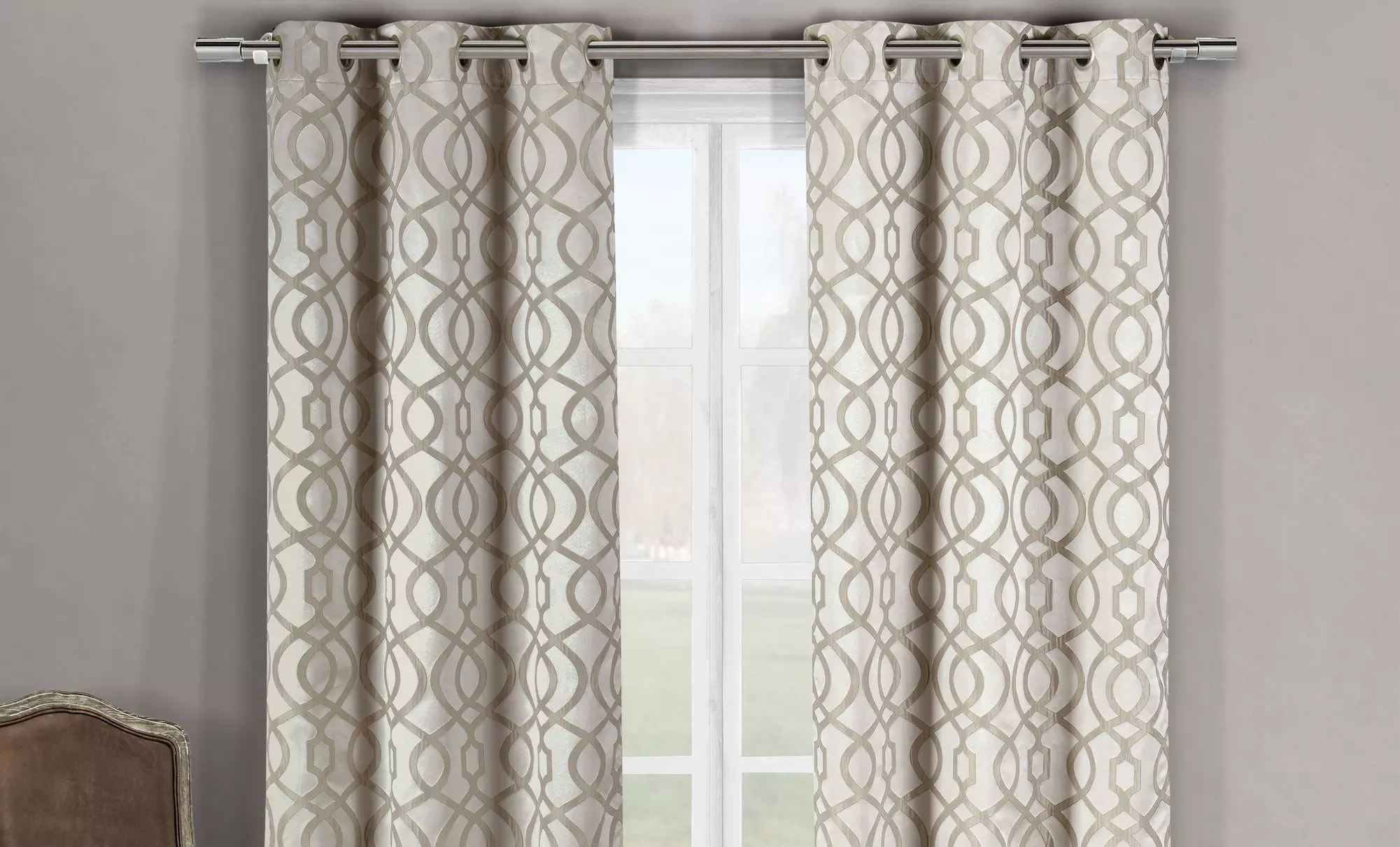 Heavy Woven Triple Layered Room Darkening Panel Pairs  - Primary Image