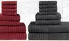 Casa Platino 8-Piece Egyptian-Cotton 600GSM Towel Set