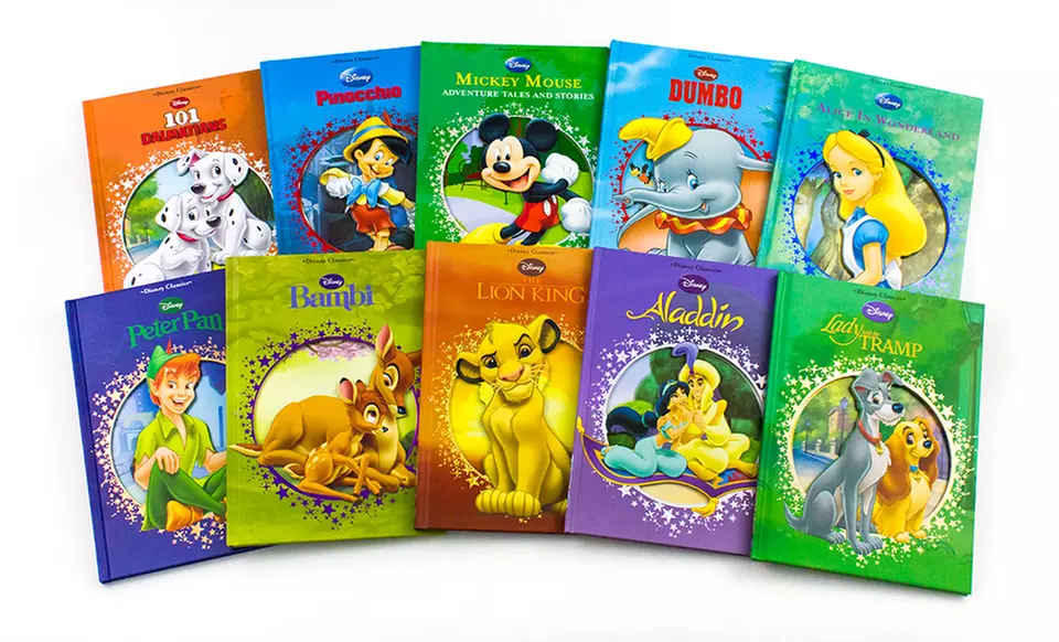 Disney Collectible Hardcover Classics 10-Book Set - Primary Image