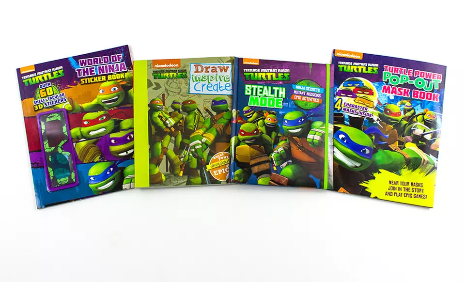Teenage Mutant Ninja Turtles 4 Book Set - Primary Image