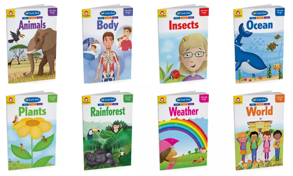 Early Bird Workbook Set (8-Piece) - Primary Image