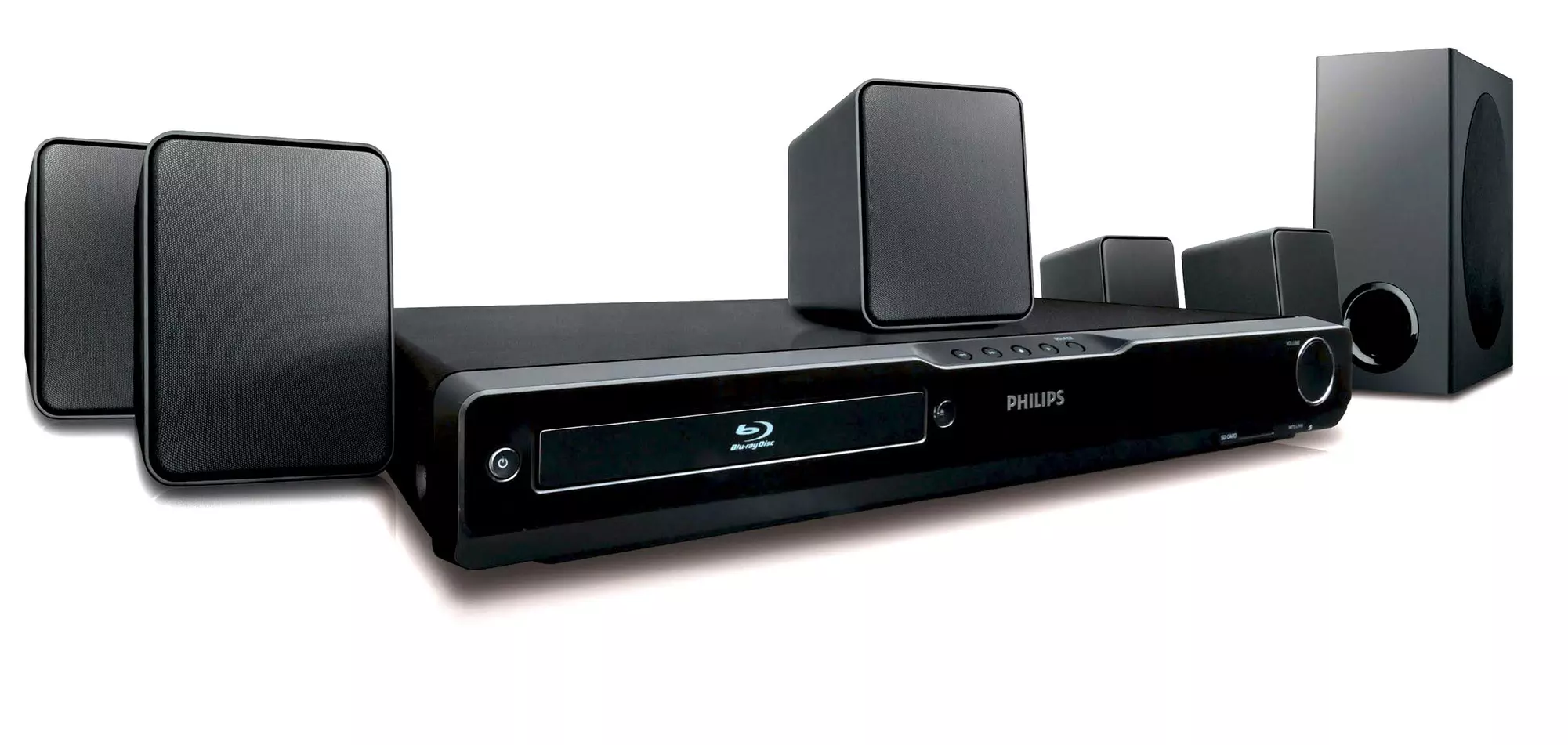 5.1-Channel Philips Blu-ray Home-Theater System (Refurbished). Free Returns. - Primary Image