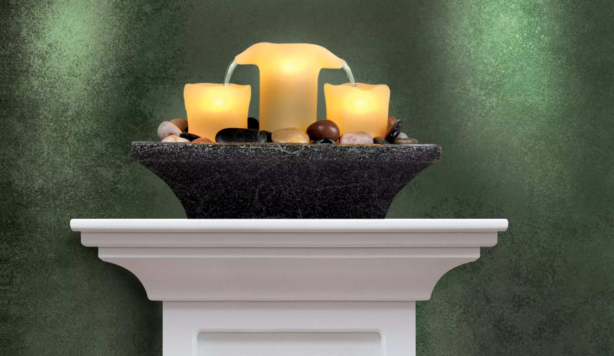 Flameless LED Candle Fountain - Primary Image