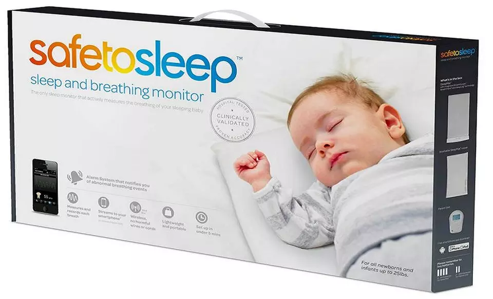 Sleep and Breathing Baby Monitor by Safe To Sleep. Free Returns. - Second Medium