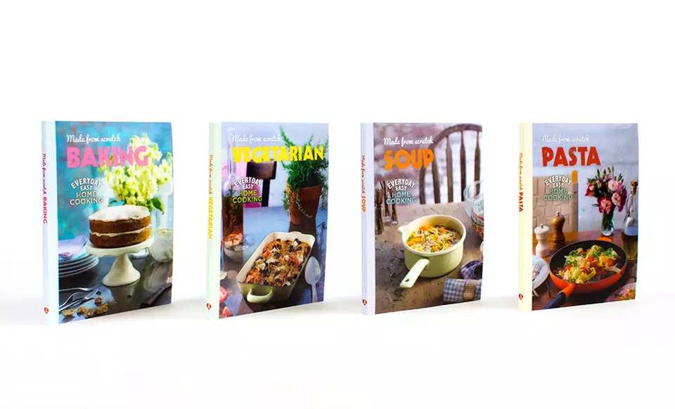 Made from Scratch 4-Cookbook Set - Second Medium