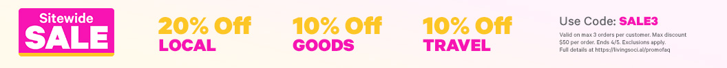 Use code SALE3 for up to 20% off Sitewide.