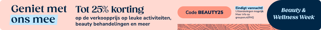 Gebruik code BEAUTY25 en krijg tot 25% korting op Lokaal. Eindigt vannacht. Uitzonderingen mogelijk.