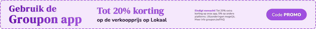 Tot 20% korting op Lokaal. Code: PROMO