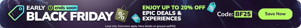 Enjoy up to 20% off epic deals & experiences. Code: BF25