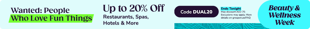 Use code DUAL20 and enjoy up to an extra 20% off amazing experiences for everyone. Ends tonight. Some deals excluded.