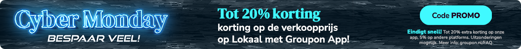 Tot 20% korting op de verkoopprijs op Lokaal! Code: PROMO