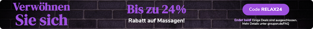 Gönnen Sie sich ultimative Entspannung mit 24% Rabatt auf Massagen! Code: RELAX24