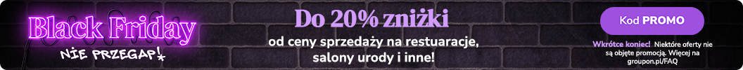 Największe promocje roku właśnie wystartowały! Zyskaj nawet do 20% zniżki! Kod: PROMO