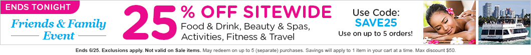 25% OFF w/code SAVE25