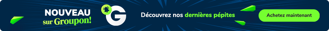 Nouveau sur Groupon