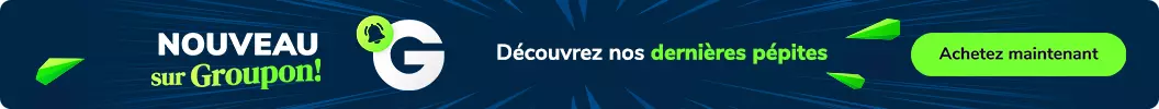 Nouveau sur Groupon